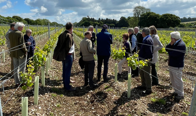 The recent WCFA visit to Raimes Sparkling in Hampshire